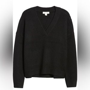 Nordstrom - Treasure & Bond Oversized V-Neck Sweater